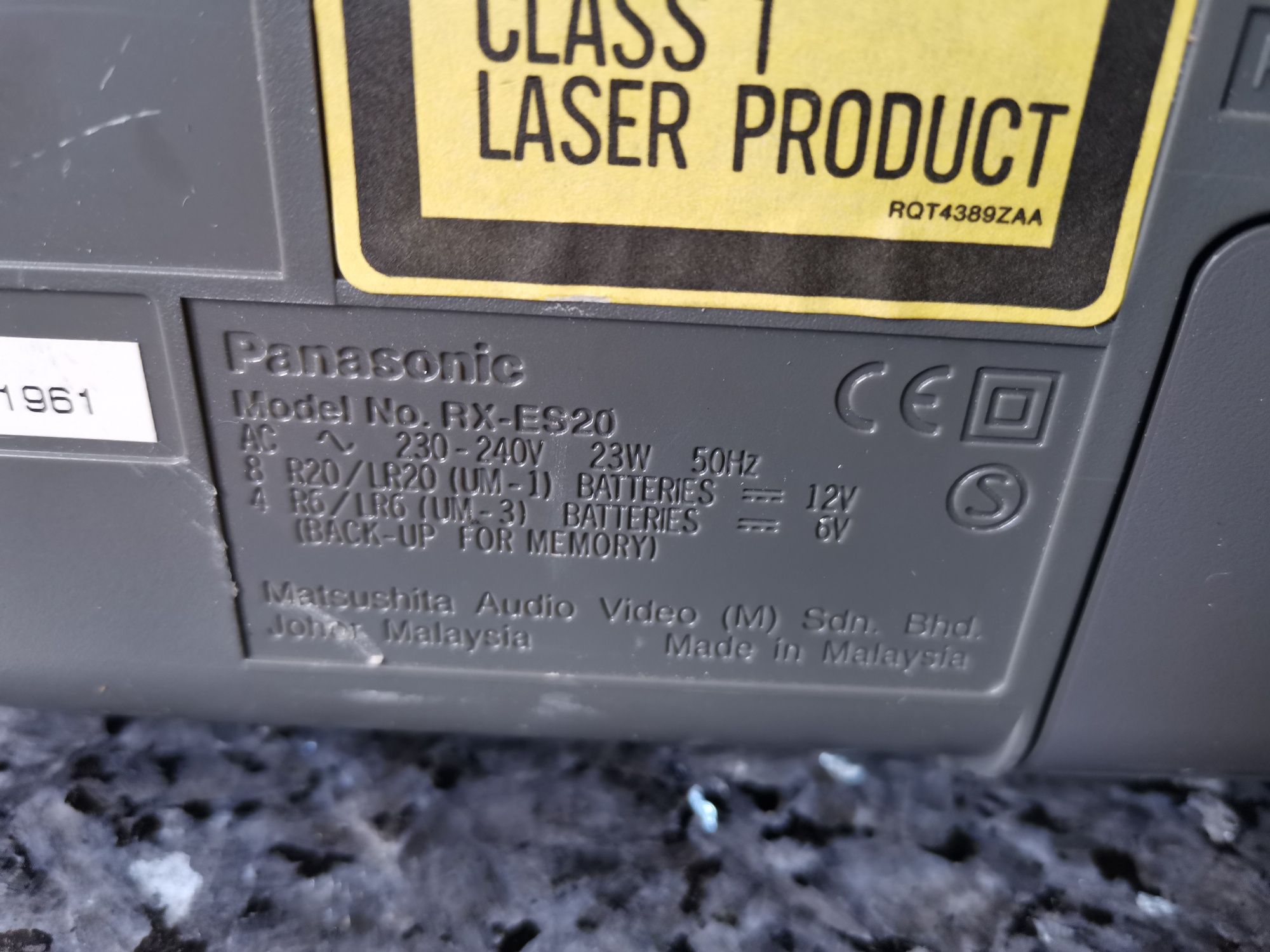 Radiomagnetofon Panasonic RX-ES20