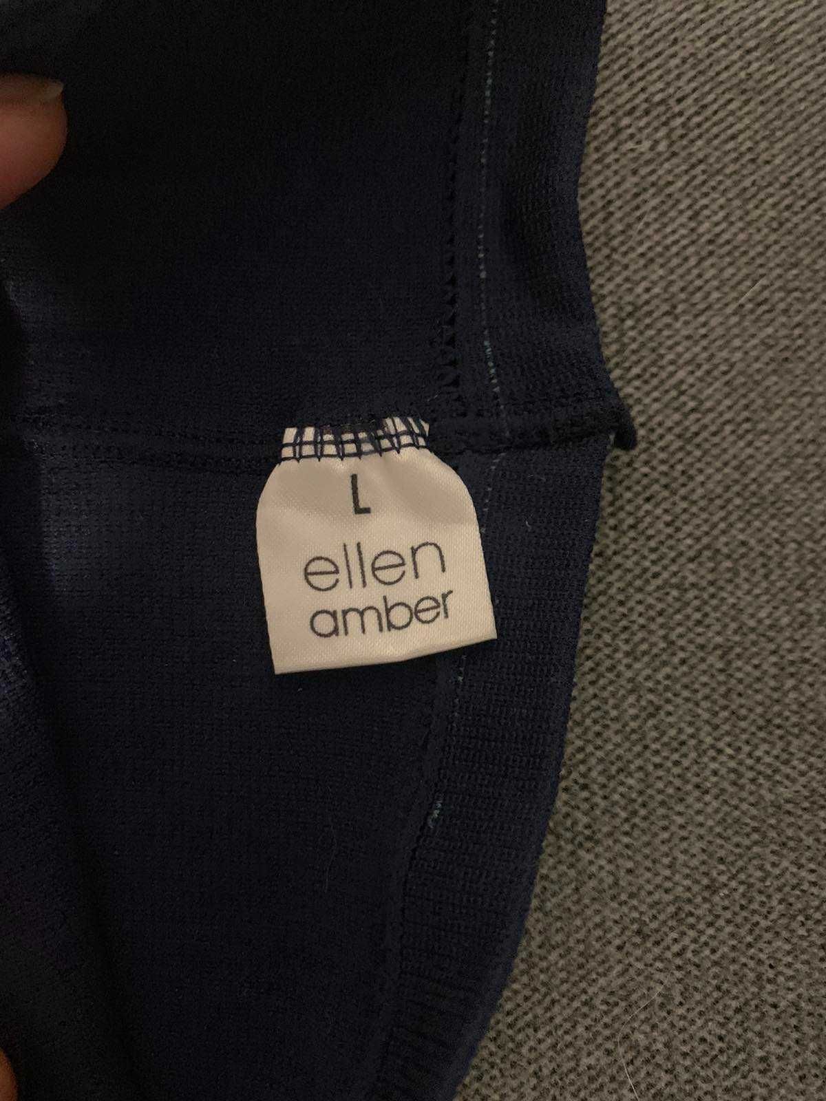 Сині колготки/лостни без носка бренд Ellen Amber