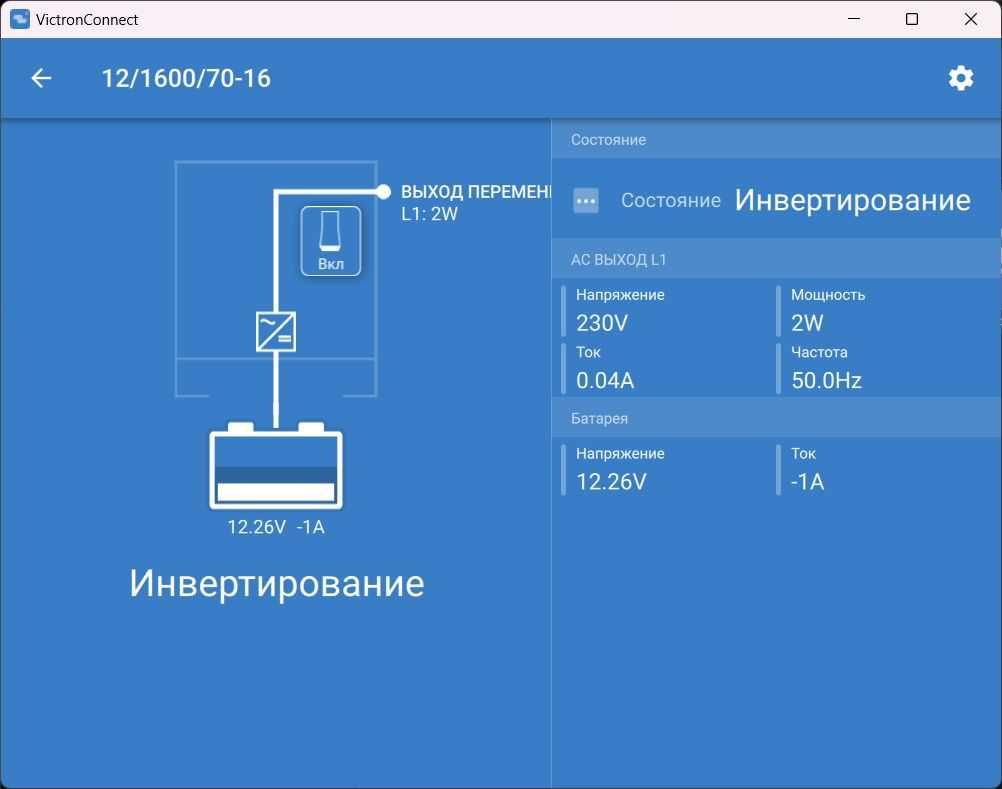Инвертор Victron Phoenix Compact 12 1600