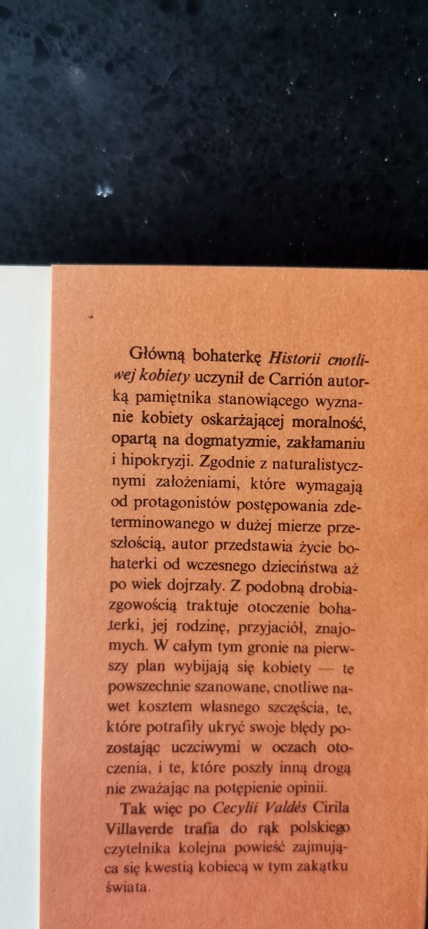 Historia cnotliwej kobiety Miguel de Carrion