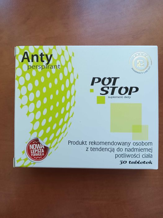 Antyperspirant w postaci ziołowych tabletek POT STOP 30 tabletek