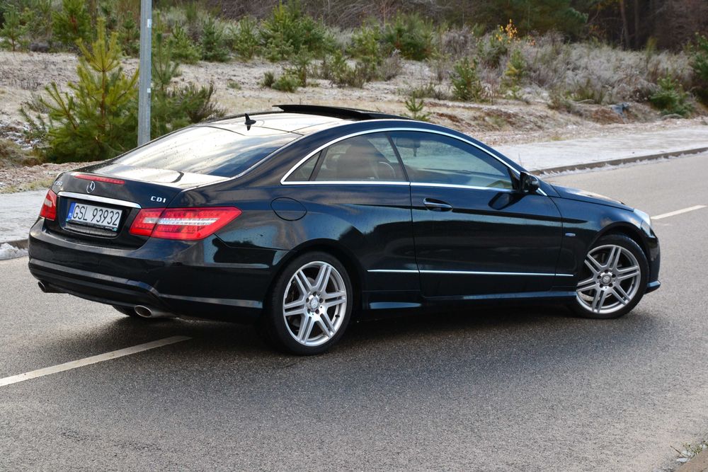 Mercedes w207 E350cdi v6 7g tronic AMG pakiet Pełna Opcja SALON POLSKA