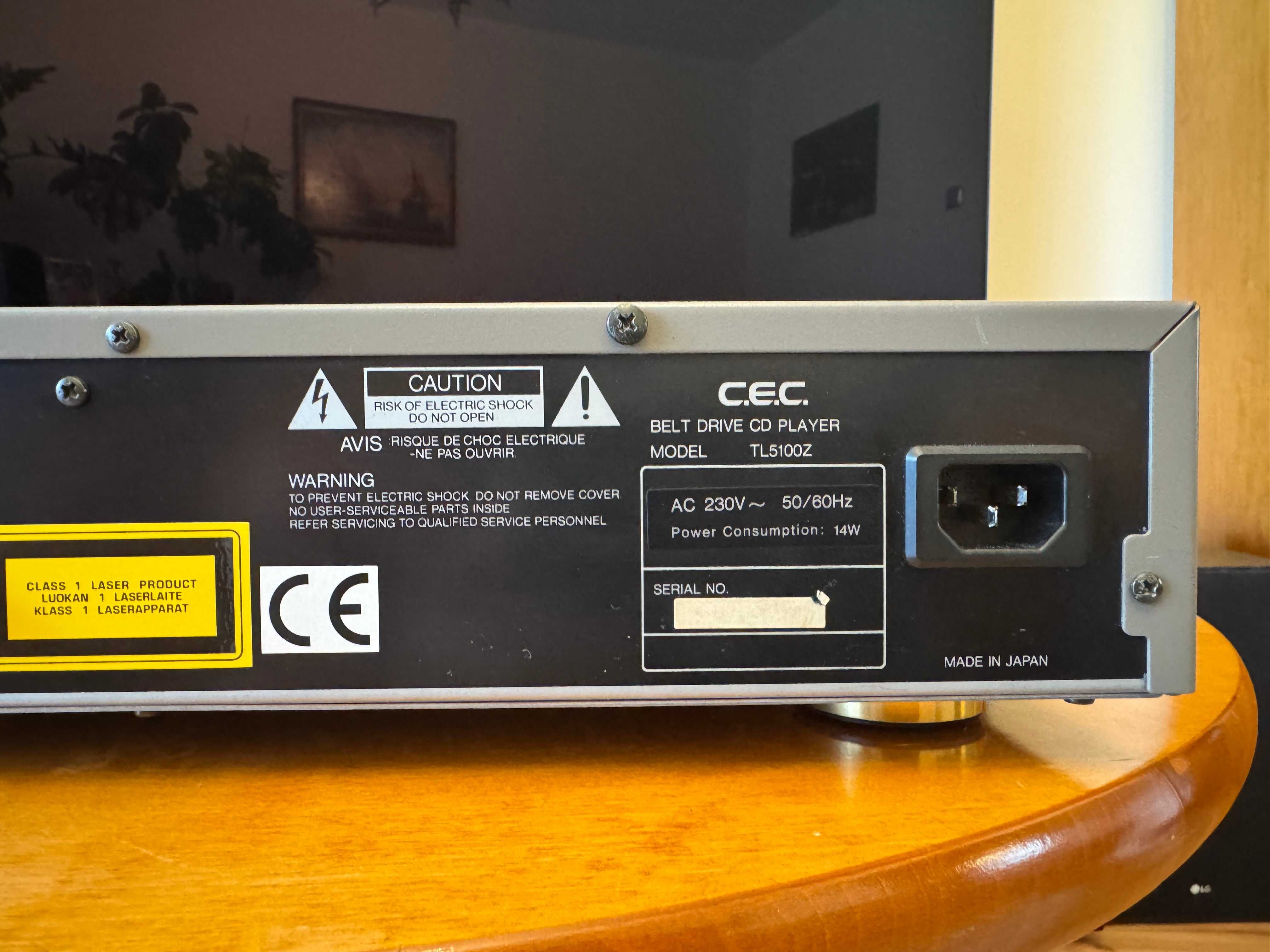 Odtwarzacz CD C.E.C.  TL5100Z