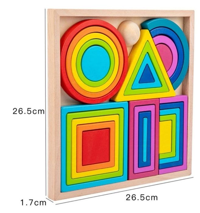 НОВИЙ набір фірми Debitoys Сортер Монтессорі  ФОРМИ