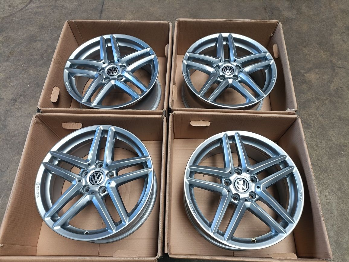 Alufelgi Felgi VW 17 cali 5x112 Passat CC Touran T-Roc Caddy Scirocco