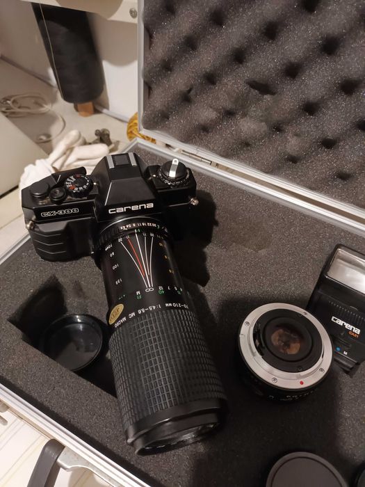 MÁQUINA de fotografia marca carena