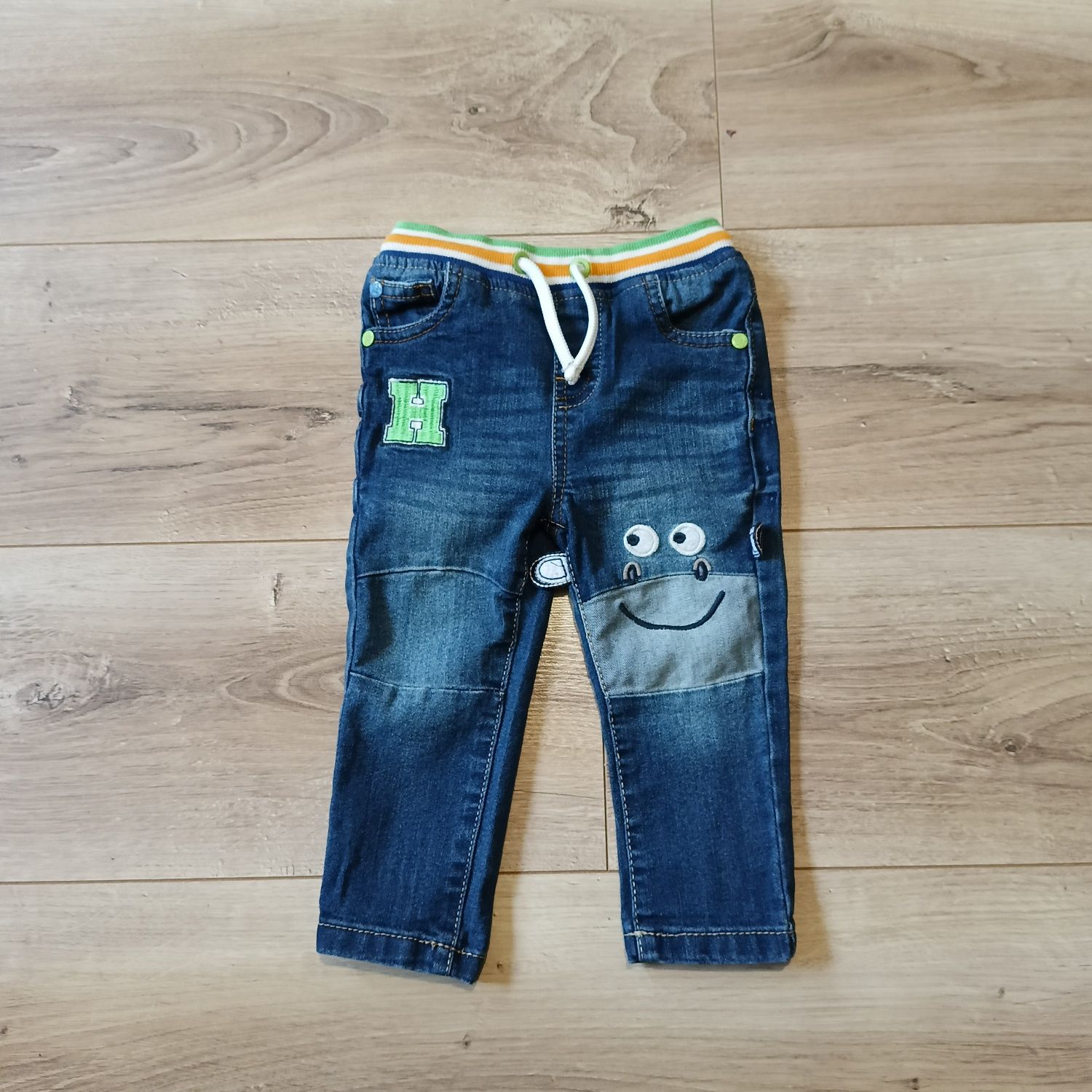 Spodnie jeansy r.80