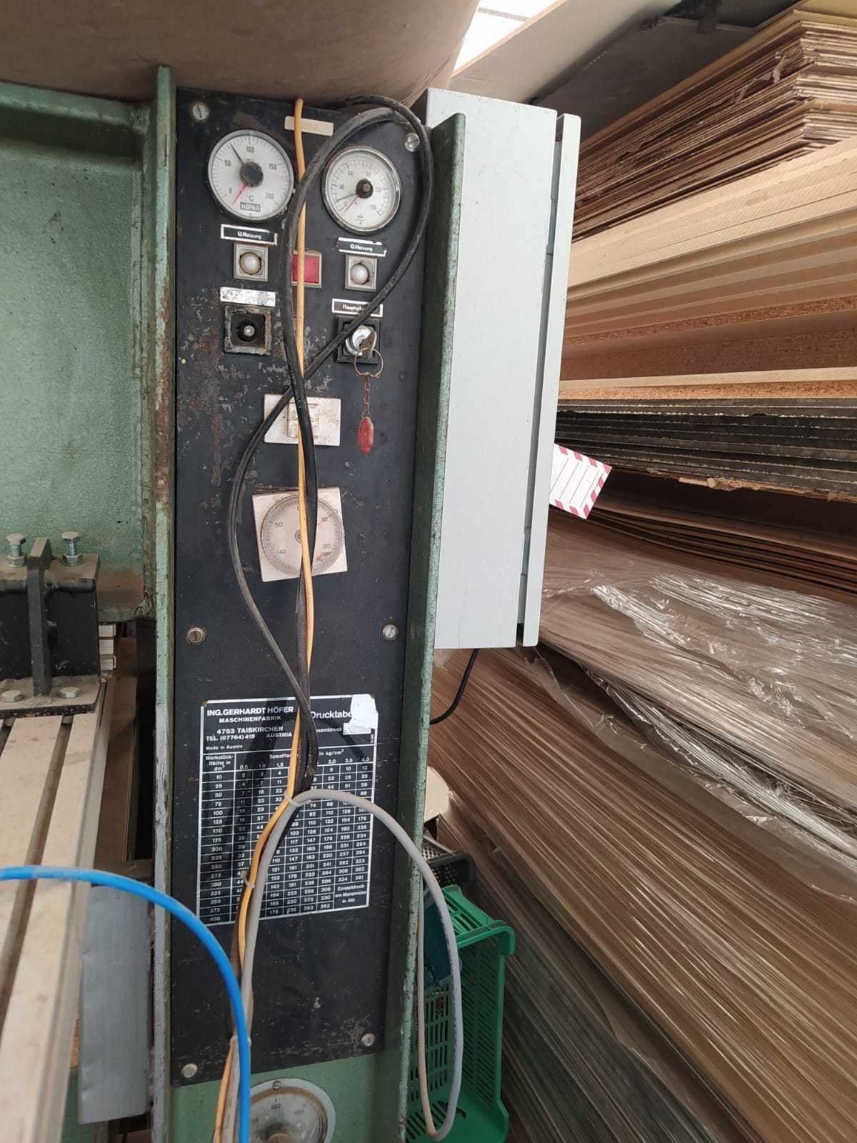 Prasa półkowa hydrauliczna Hofer