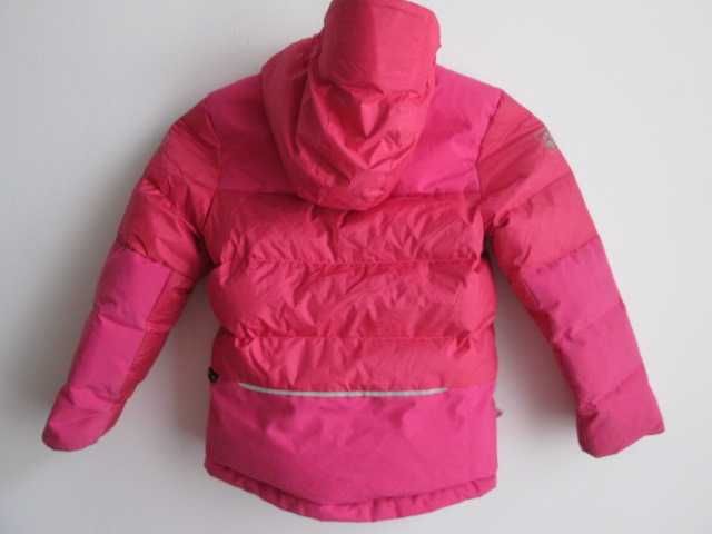 Jack Wolfskin kurtka puchowa  różowa 116 cm