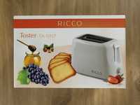 Nowy toster Ricco TA- 1057 opiekacz do kanapek- Biały