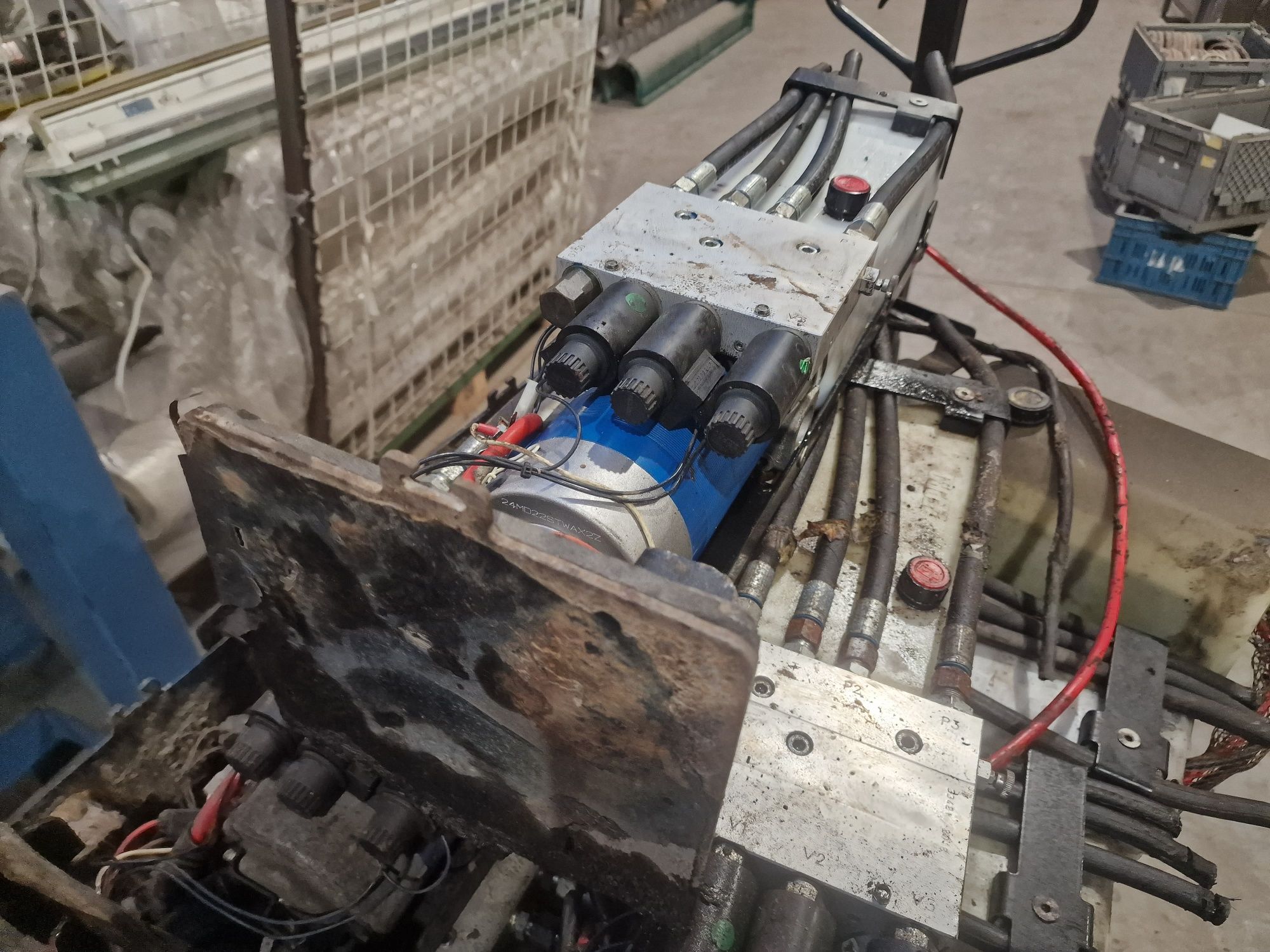Pompa Zepro 24v, Kompletna pompa windy Zepro, Silnik Zepro ,