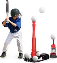 Wyrzutnia piłek dla dzieci , zestaw do gry w bejsbola