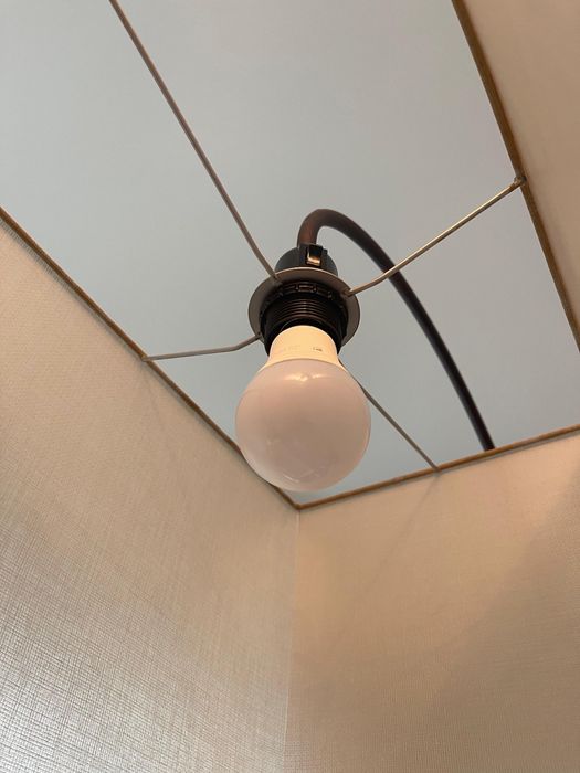 Candeeiro em ferro forjado