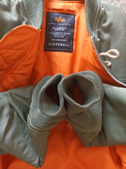 Kurtka Alpha industries MA 1 flyers roz m ocieplany gloverall