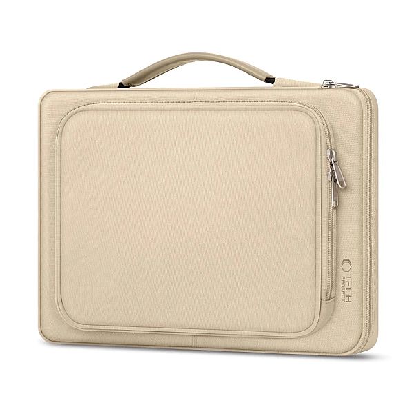 Torba Tech-Protect Basic Bag na laptopa 13-14" - beżowa