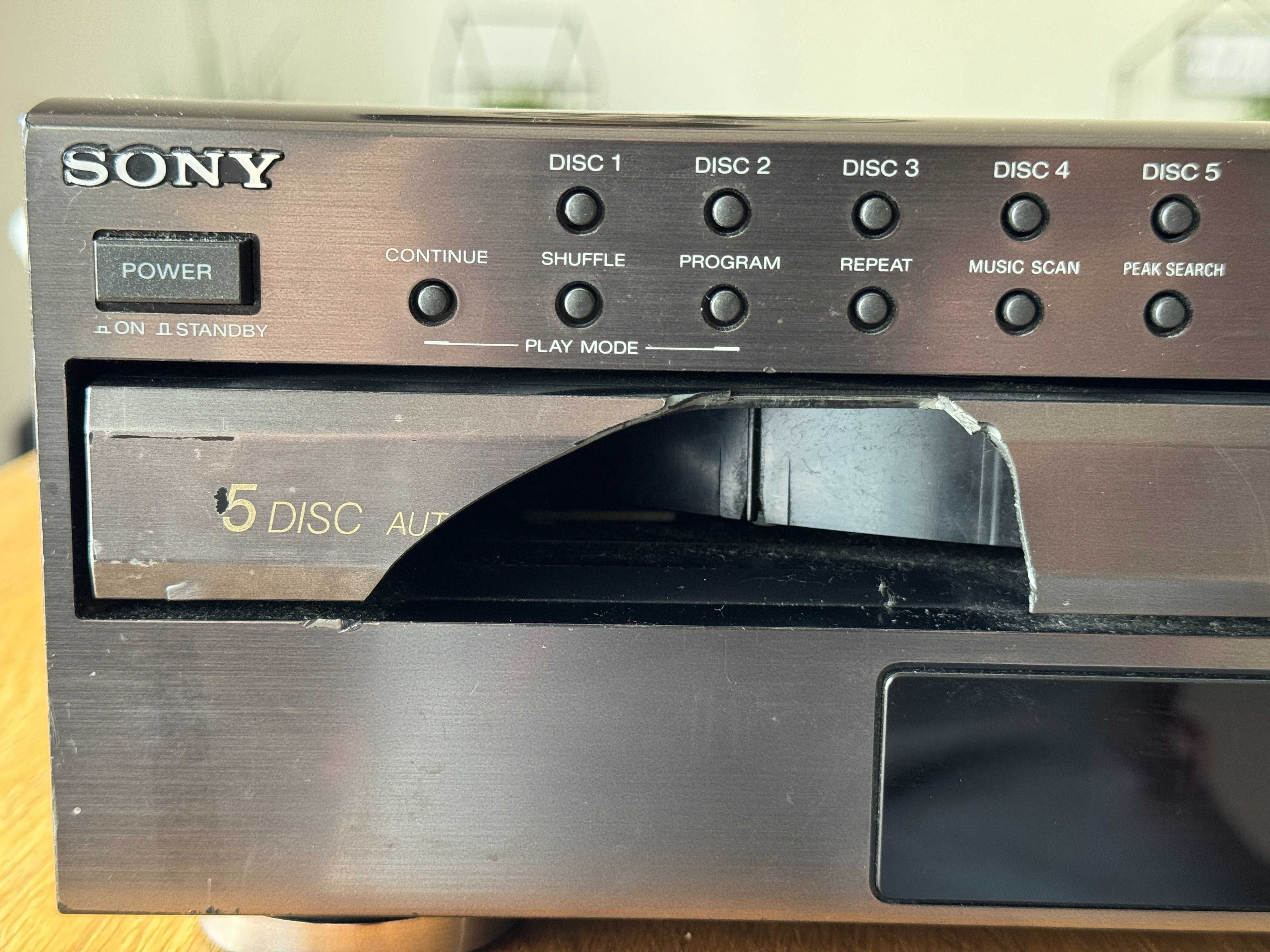 Zmieniarka CD na 5 płyt, Sony CDP-C422M