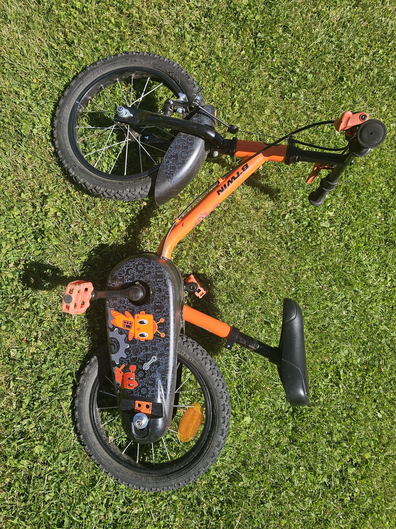 Rower btwin 14 robot kółka boczne