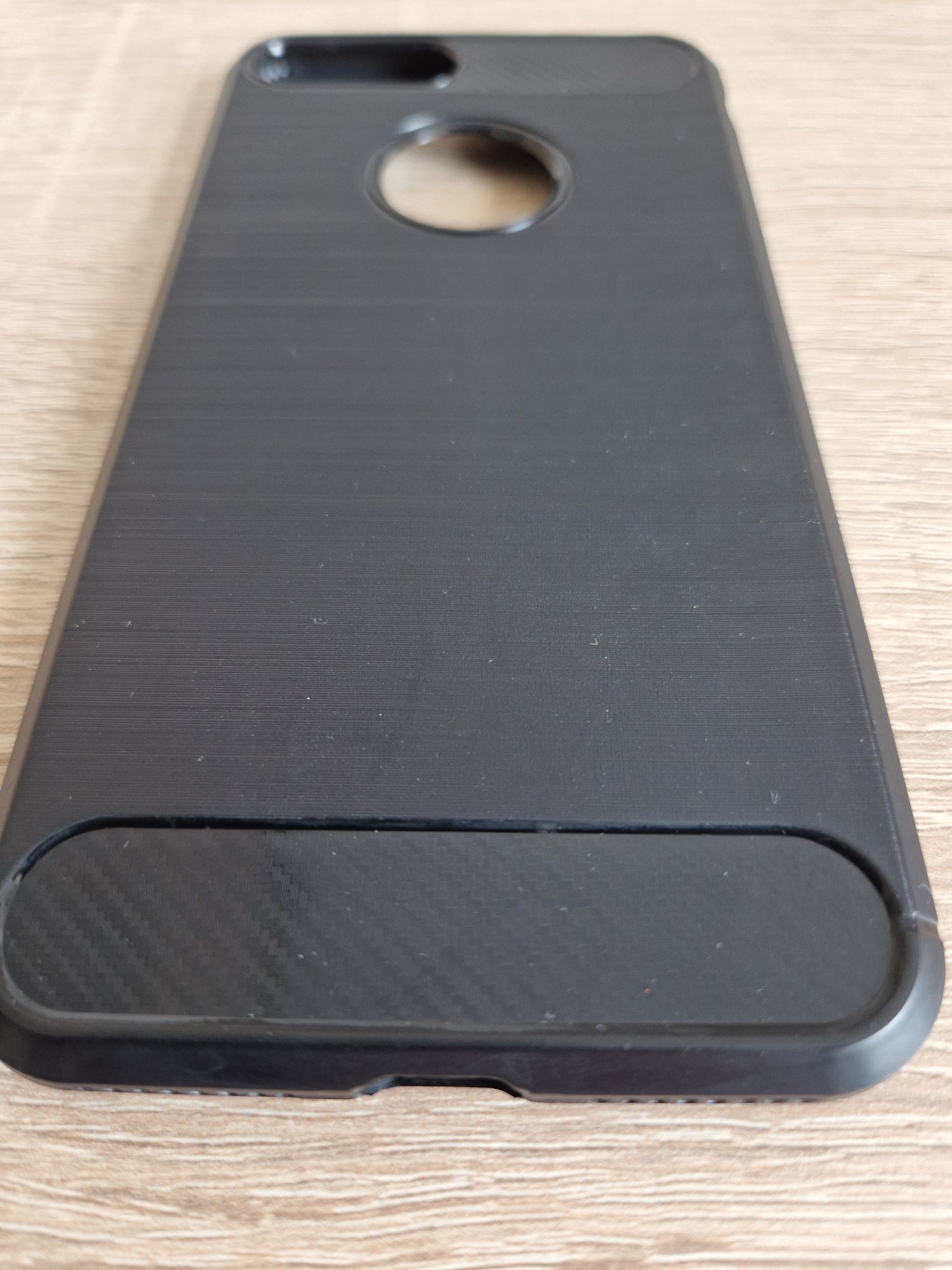 Zestaw do Iphone 7/8 Plus Case CARBON + Szkło hybrydowe