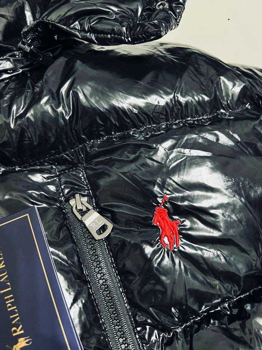 ТОПовая Куртка пуховик Polo Ralph Lauren курточка глянец мужская