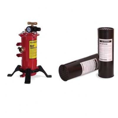 пескоструйный комплект CLEMCO, фильтр дыхания BAF контракор, шлем