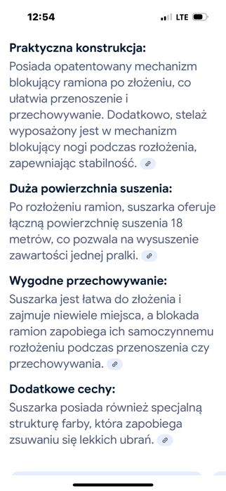 Suszarka do prania wilnostojaca Rötets