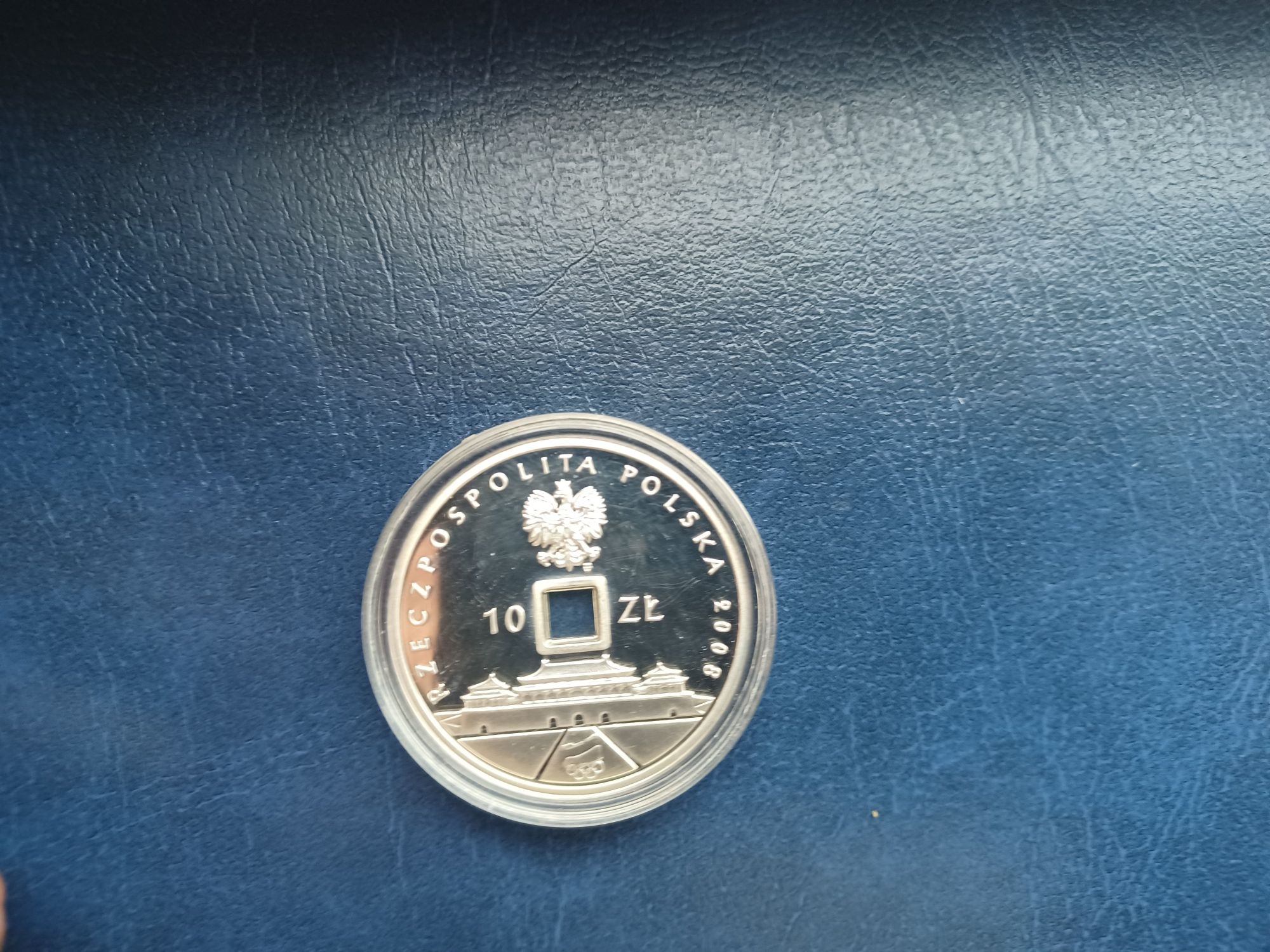 Moneta srebrna 10 zł Pekin 2008 NBP