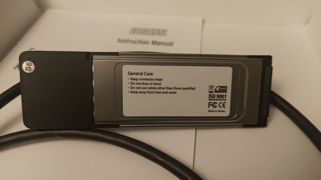 Karta rozszerzeń do laptopa Startech eSATA ExpressCard 6Gbps Kontroler