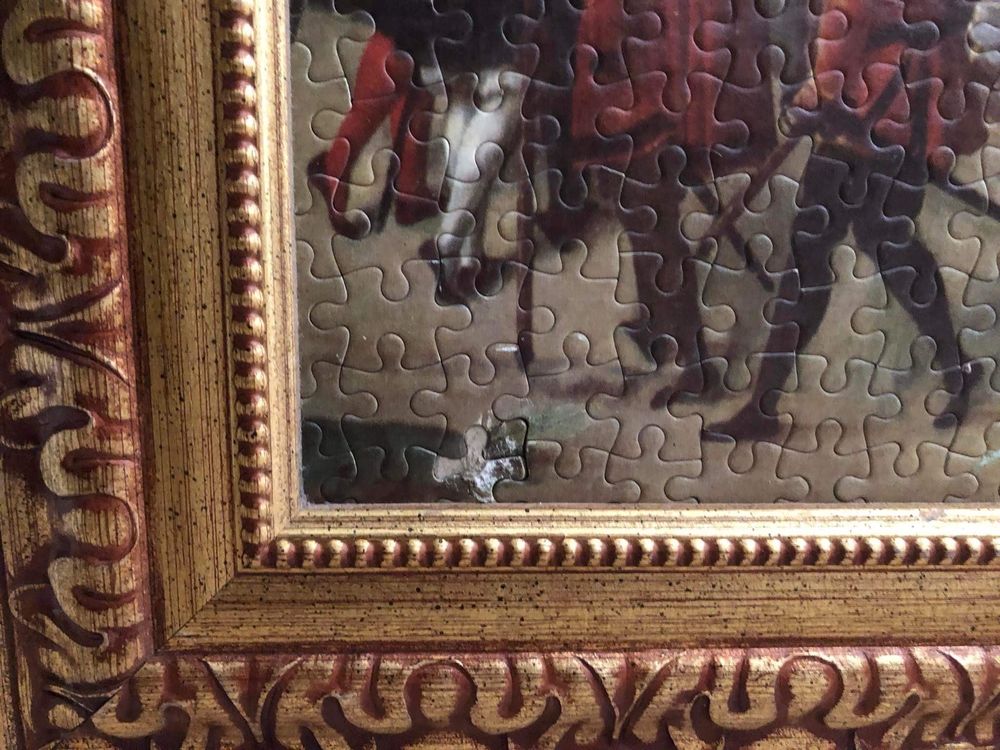 Puzzle 6000 peças com Moldura