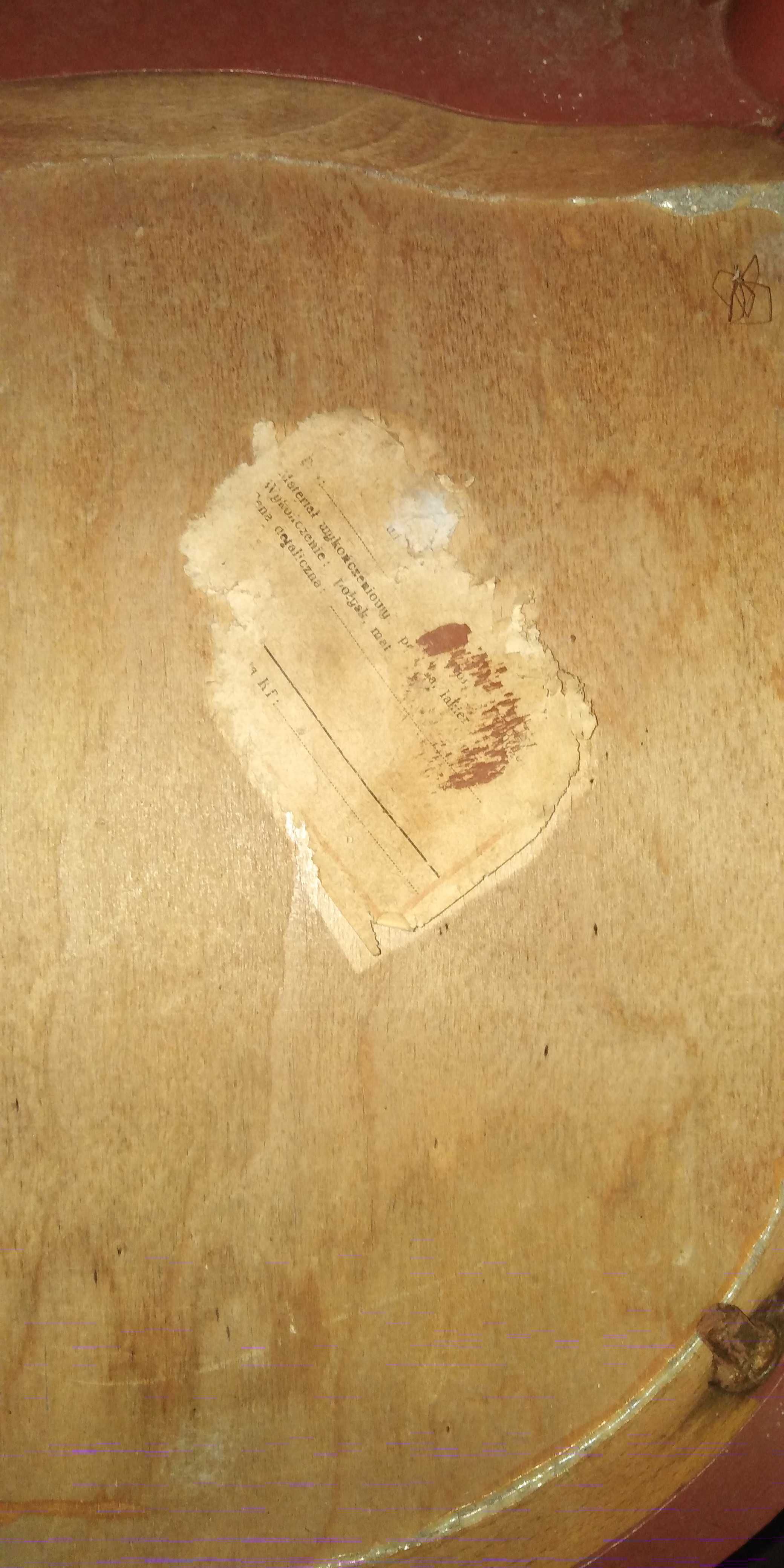 Krzesło drewniane stare XXw