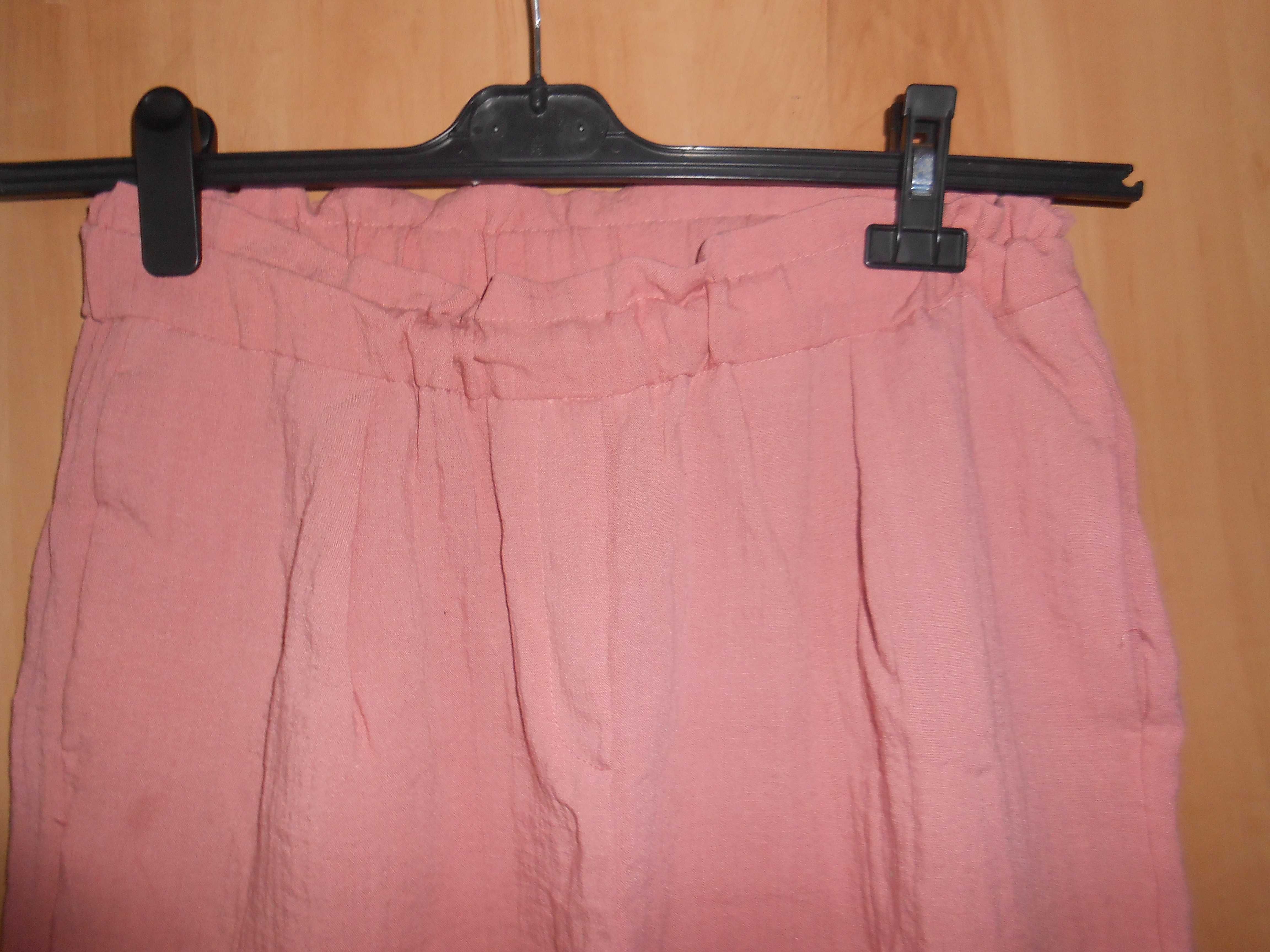 штани короткі широкі 48-50 розмір літні колір пудри
