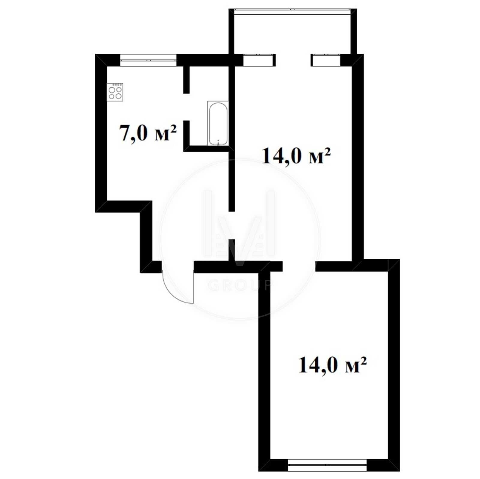 Продаж 2 кім квартири бульвар Т. Шевченка, ст. м. Театральна, Хрещатик