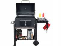 Duży Grill Węglowy 57 x 37 cm PREMIUM