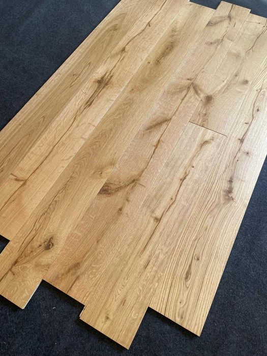 Deska dębowa 15x190x1900 Rustic Elegance Lakier