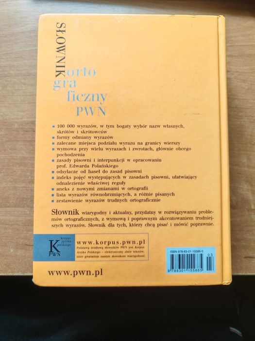 Słownik ortograficzny PWN z wymową