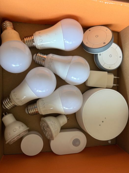 Zestaw Ikea tradfri bramka żarówki piloty smarthome