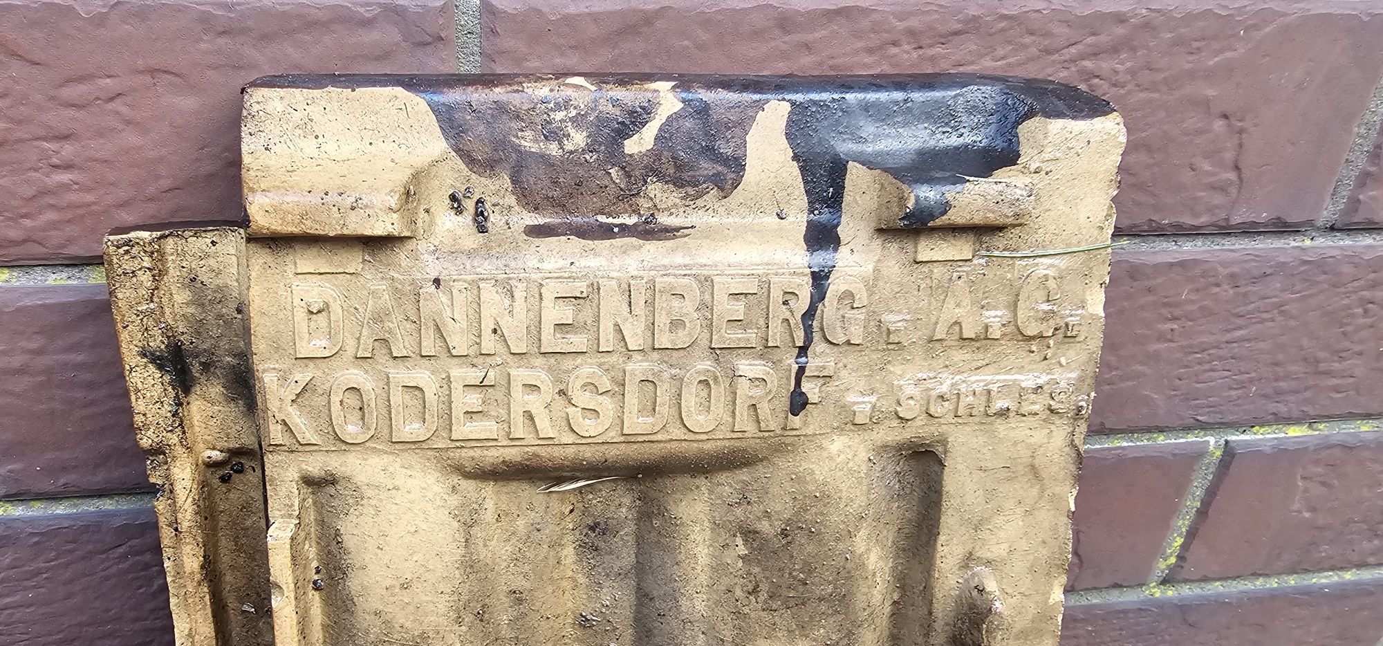 Oddam dachówka poniemiecka bunclówka marsylka  Kodersdorf Dannenberg