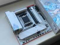 JGINYUE B650M Snow Dream v2.01 - сокет AM5, DDR5, ARGB, M-ATX