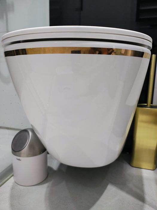 Mexen Lena miska wc Rimless z deską wolnoopadającą slim, duroplast