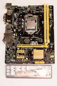 Motherboard Asus HB1M-A + Processador I3 4170