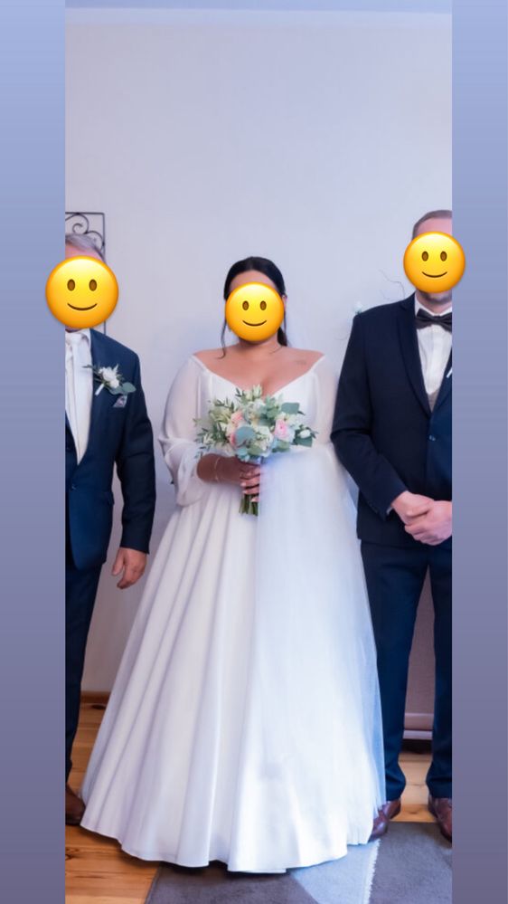 Suknia ślubna plus size