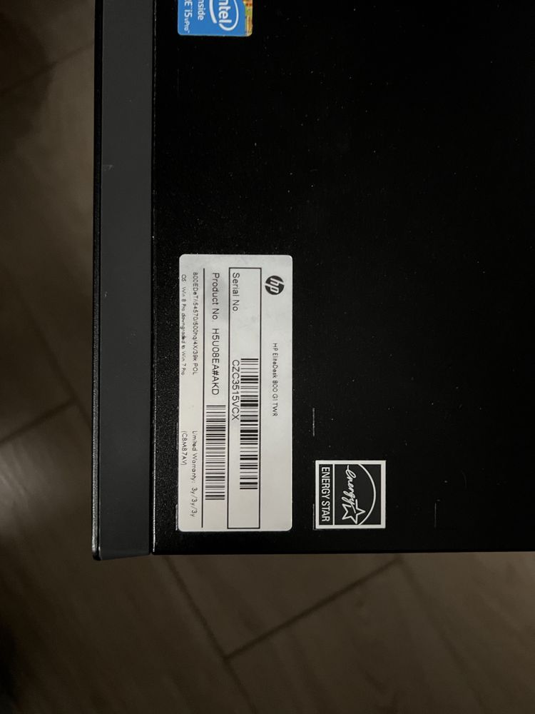 Komputer HP EliteDesk 800 G1 TWR