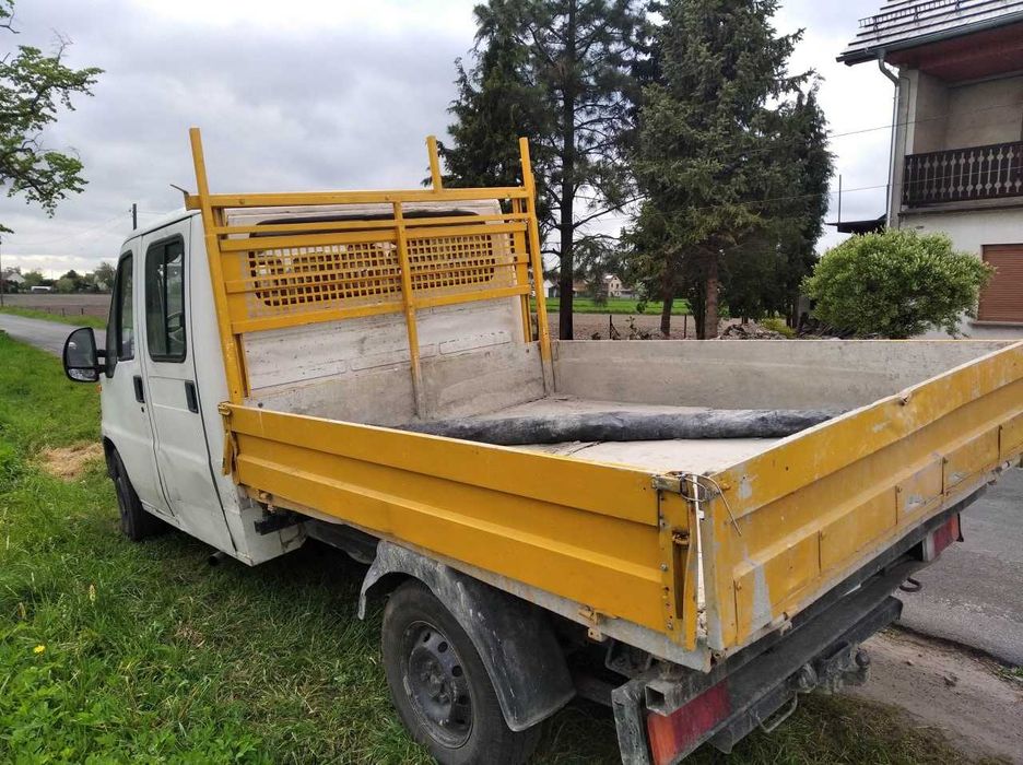 Zabudowa wywrotki Fiat Ducato 256x182