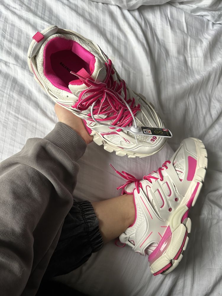 Кросівки Balenciaga Track White/Pink
