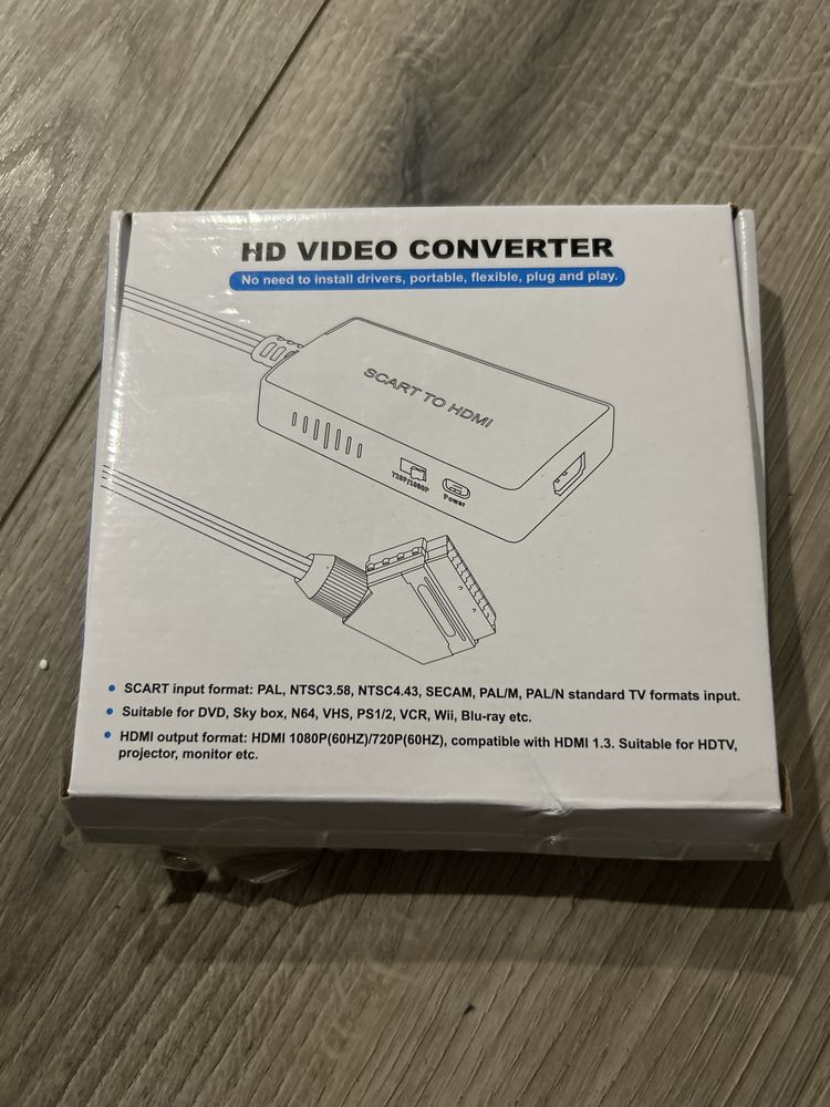 Konwerter scart na HDMI