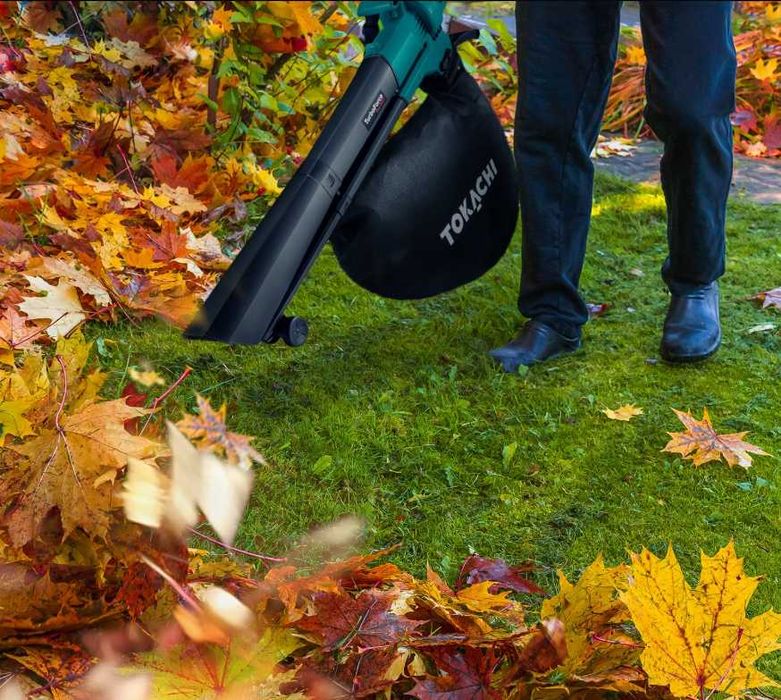 NOWA Dmuchawa Do Liści Odkurzacz Rozdrabniacz Elektryczna Ogrodowa 45L