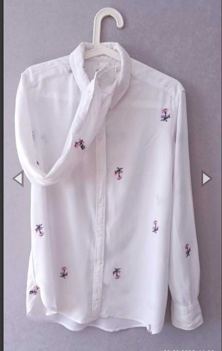 Блуза с вышивкой от H&M