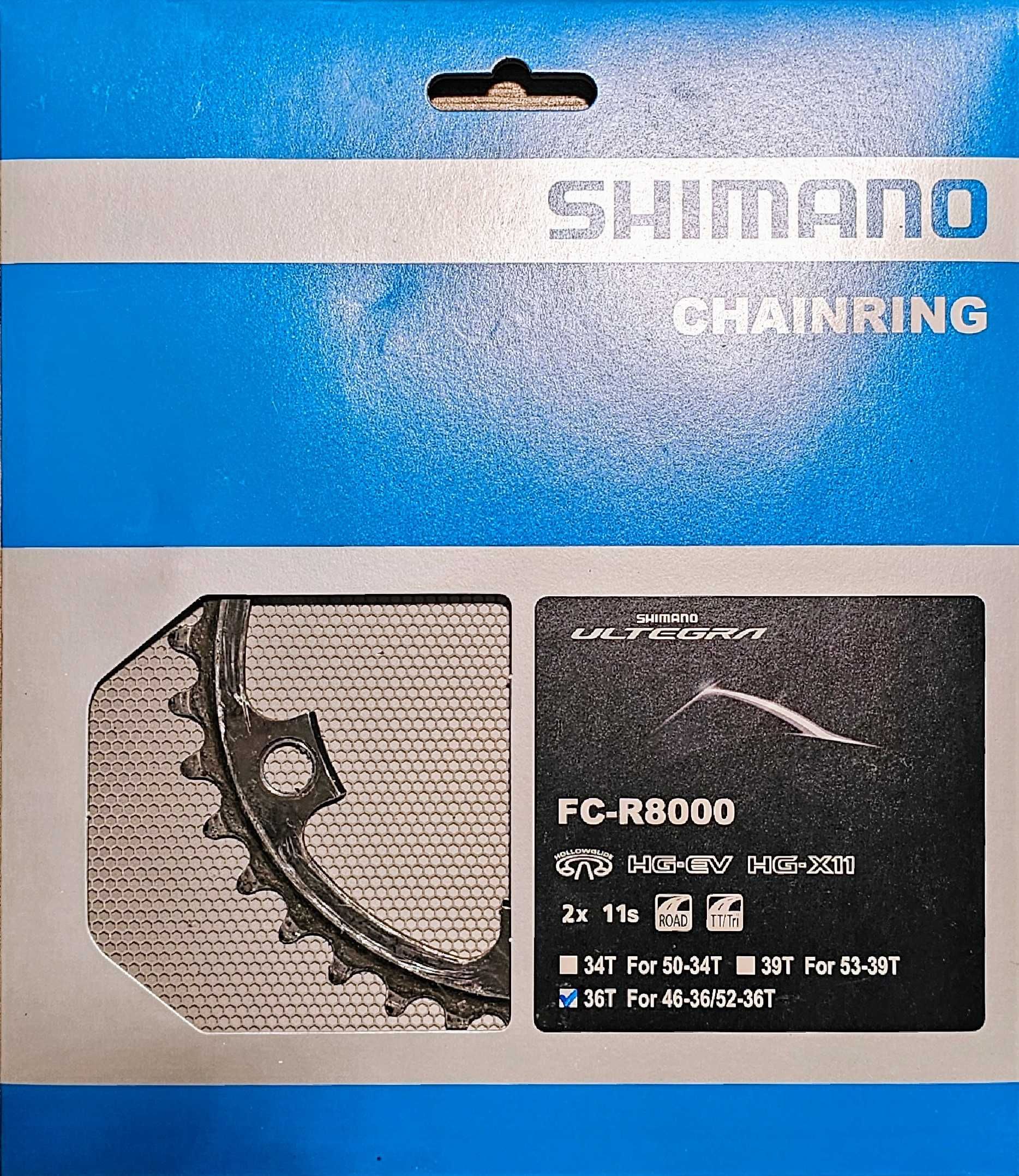 Zębatki Shimano Ultegra 52/36 FC-R8000