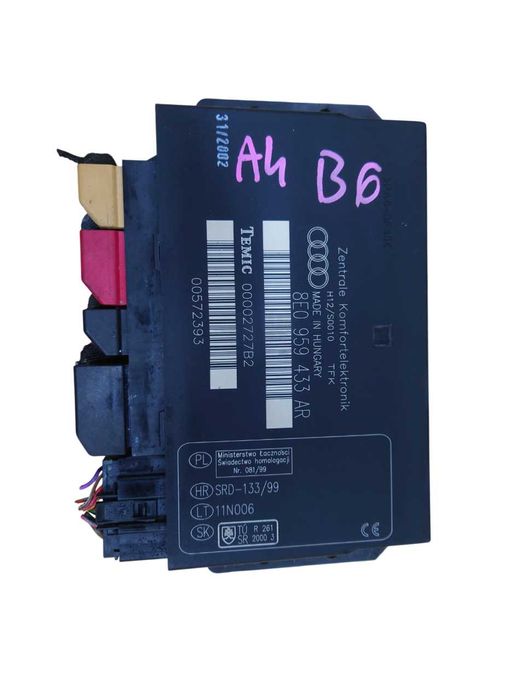 Audi A4 B6 B7 A6 C5 Moduł Sterownik Komfortu