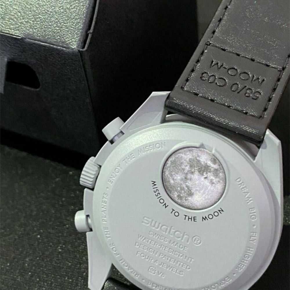 Kosmiczny Design SO33M100 - Omega x Swatch Moon