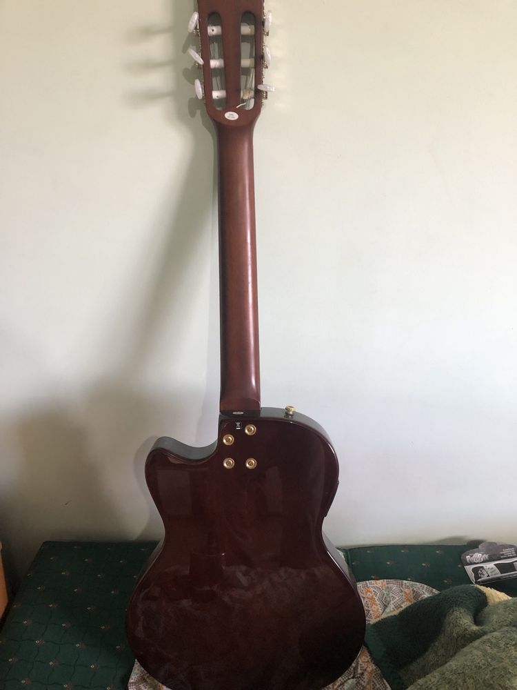 Guitarra acustica nylon solida Angel Lopez